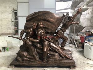 貴港市覃塘區紅軍雕塑